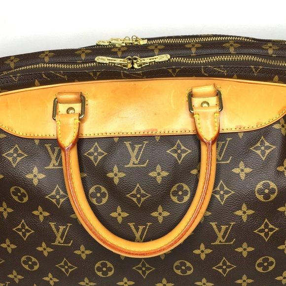 Authentic LOUIS VUITTON Monogram Alize 24 Heures Boston travel bag - Picture 8 of 16